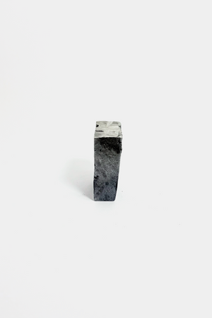 Tony Blanco aluminium ring, sculptural statement jewelry