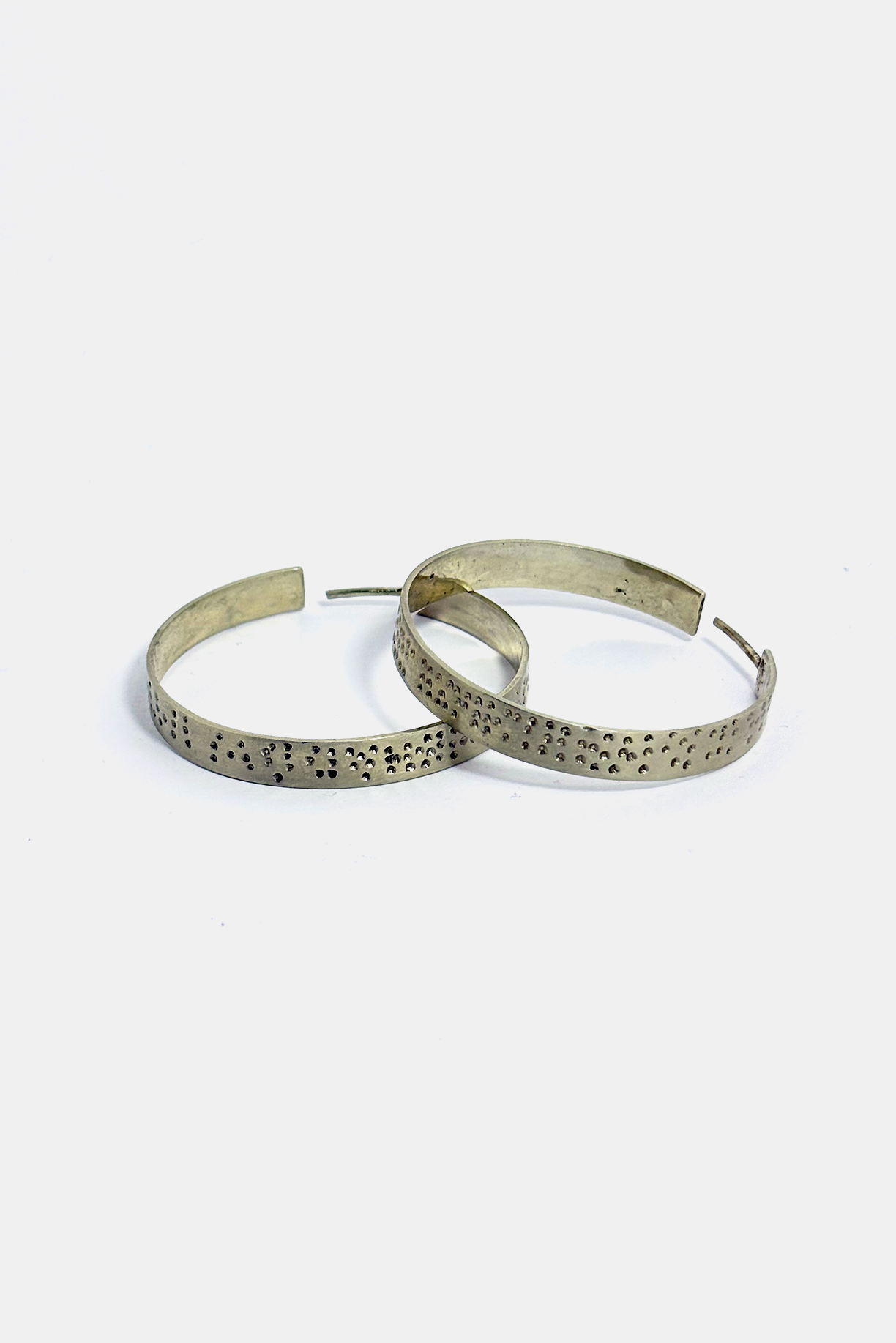 Tony Blanco engraved hoop earrings, customizable, sterling silver